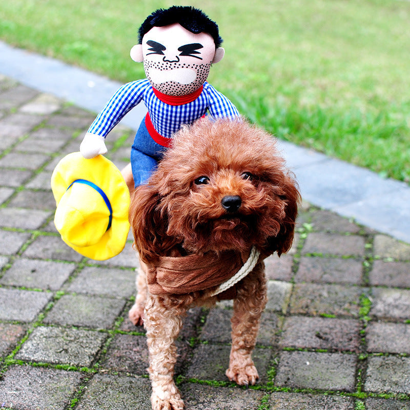 Deadly Doll Pet Costume for Halloween.